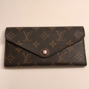 Authentic Louis Vuitton Josephine wallet Red